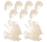 PartyKindom Pétales D'hortensia Séchés Beige pour Mariage Vintage, Fleurs Naturelles Séchées, Aspect Élégant et Couleur Vibrante, 1 Set pour Décoration Festive