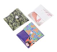 PartyKindom Pochette à Cendres Portable en Résine 3 Pièces, Légère et Compacte pour Fumeurs, pour Usage Extérieur Voiture Motif Unique et Élégant