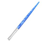 PartyKindom Porte-plume de Calligraphie en Résine Bleu, Manche Ergonomique | Alliage et Résine, Prise Confortable et Résistante, pour Calligraphes et Amateurs, Usage Écriture