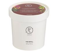PartyLite Recharge de bougie parfumée, ambre et patchouli fumé avec parfum de lavande, aromathérapie à mèche unique avec 35 à 40 heures de combustion, idéale pour la décoration de la maison, les