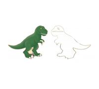Set De 8 Invitations Dino
