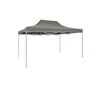 Partytent inklapbaar 3x4 m staal antraciet48895