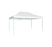 Partytent inklapbaar 3x4 m staal wit48898