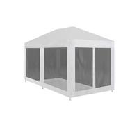 vidaXL Tente de réception avec 6 parois latérales en maille 6 x 3 m