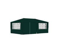 Partytent met zijwanden professioneel 90 g/mÂ² 4x6 m groen48538