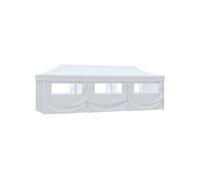 Partytent pop-up met 8 zijwanden 3x9 m wit48874