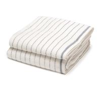 Parure de bain 2 pièces micro-coton 380 g/m² KOS bleu Topaze