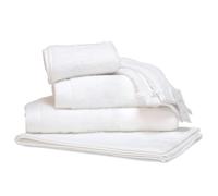 Parure de bain 6 pièces PURE Blanc 550 g/m2