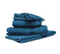 Parure de bain 7 pièces ROYAL CRESENT Bleu Céleste 650g/m2