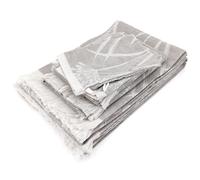 Parure de bain coton motif pissenlit collection DRY DANDELION 7 pièces beige