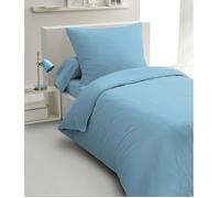 Parure de couette 2 pièces - HOME LINGE PASSION - HP72068 - Microfibre 82 g - 140 x 200 cm - Bleu ciel