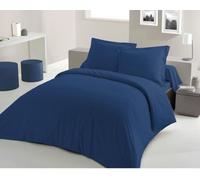 Parure de Couette Lovely Home, 220x240 cm, 100% Coton, Bleu
