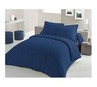 Lovely Home Parure de couette 220x240 cm 100% coton Bleu