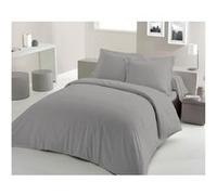 Parure De Couette Lovely Home - 240x260 Cm - 100% Coton - Gris Clair