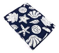 Parure de drap 270x290 cm coton CAPRI Bleu 3 pièces