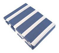 Parure de drap 270x290 cm coton STRIPES Bleu 3 pièces