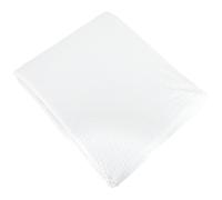 Parure de lit 140x200 cm double gaze de coton GAZGAZ blanc 2 pièces