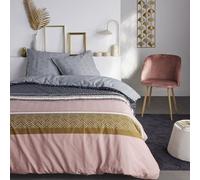 Parure de lit 2 personnes Today Sunshine, 220 x 240 cm, 100% Coton imprimé, 57 fils/cm