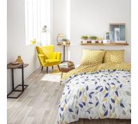 Parure de Lit 2 Personnes, TODAY Sunshine, 220 x 240 cm, 100% Coton Imprimé, 57 fils/cm