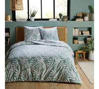 Parure de lit 2 personnes tropical en polycoton 240x220cm