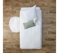 Atmosphera – Parure de lit Lili en gaze de coton 140x200cm Blanc
