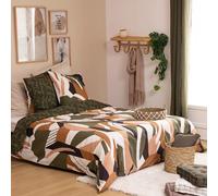 Atmosphera – Parure de lit Arik – 240 x 220 cm, 3 pièces, coton réversible pour 2 personnes