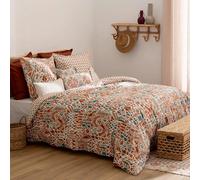 Parure de Lit 3 Pièces Ikat 240x220cm Multicolore