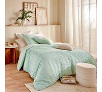Parure de Lit 3 Pièces Irhia 240x220cm Vert Céladon