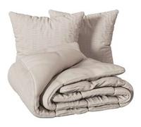 Parure de Lit 3 Pièces Irhia 240x220cm Beige