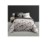 Parure de lit blanc 240x220 cm percale - douceur dinterieur