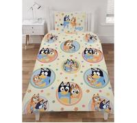 Parure de lit - Bluey - Bandit et Chilli - 100% coton - Lavable en machine - Simple