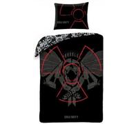 Halantex Parure lit Call of Duty Black Ops 140x200 cm – taie enfant + sac à dos, 100% coton Oeko-Tex