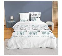 Parure de lit - COTE DECO - 220x240 cm - Microfibre - Bohème - OEKO-TEX Standard 100