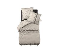 Parure de Lit Coton Motifs Ethniques Housse de Couette 140x200cm + Taie d'Oreiller - BELEM -