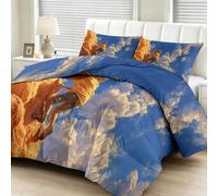Parure de lit Couette pour Enfant - 160x200 cm Aventure sports extrêmes - 4 saisons - Polycoton Couverture D'été- Lavable - Sans housse - Couette pour enfant avec Motif Escalade roche - Sac Cadeau