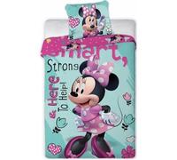 Parure de lit - Disney - Minnie - Housse de couette 140x200 cm - Taie 63x63 cm - Microfibre