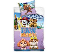 Parure de lit enfant 160x200 Paw Patrol chiens coton