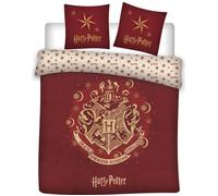 Aymax Parure de lit enfant Harry Potter Housse de couette 200x200 cm 2 taies 63x63 cm Polyester