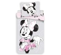 Parure de lit enfant Minnie 100% coton 140x200 cm + taie 70x90 cm - Licence Disney