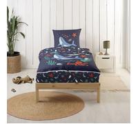 Bleu Calin Rechange Caradou® Océan Parure de lit Enfant sans couette - 90x190cm