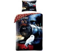 Parure de lit - Harry Potter - 140x200cm - Coton - Lavable en machine