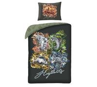 Halantex Parure de Lit Harry Potter Maisons Premium