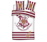 Parure de lit - HARRY POTTER - Poudlard - 140x200cm - 100% Bio Coton - Lavable à 30°C