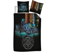 Parure de lit - HARRY POTTER - Poudlard - 140x200cm - 100% microfibre - Enfant