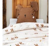 AltoBuy Bunny - Parure de Lit Imprimé Lapin Housse de Couette 140x200cm + 1 Taie d'oreiller