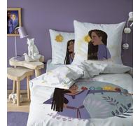 Parure De Lit Imprimée 100% Coton, Disney Wish Asha Blanc 140X200 63X63