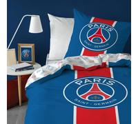 CTI Housse de Couette + taie d'oreiller 100% Coton - Maillot Paris Saint Germain (240_x_220_cm)
