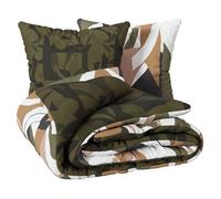Atmosphera – Parure de lit Arik – 240 x 220 cm, 3 pièces, coton réversible pour 2 personnes