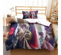Parure De Lit Pi¿¿Ces Pour Guardians Of The Galaxy Marvel Animation Impression D Housse De Couette En Microfibre Hypoallergique Avec Fermeture ¿¿Clair
