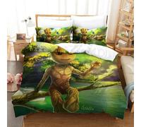Parure De Lit Pi¿¿Ces Pour Guardians Of The Galaxy Marvel Animation Impression D Housse De Couette En Microfibre Hypoallergique Avec Fermeture ¿¿Clair